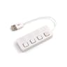 Port USB Hub With Individual On Off Switch High Speed USB Splitter For PC Laptop 5