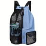 Mesh Swim Bag Drawstring Backpack With Wet Dry Pocket For Beach Gym  Swimming Gear 4
