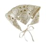 Retro Crochet Head Scarf Triangle Hair Scarf Bandana For Women  Girls 1