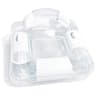 ShimmerShade Inflatable Pool Float Lounge With Detachable Canopy  Breathable Mesh Seat 3