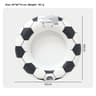 Inflatable Floating Tray With Cup Holders Pool Drink Holder For Pool Parties Beach  Hot Tub 6
