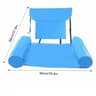 Foldable Water Hammock Inflatable Pool Lounger Floating Recliner For Pool  Beach 3