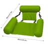 Foldable Water Hammock Inflatable Pool Lounger Floating Recliner For Pool  Beach 6