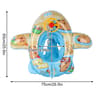Kids Airplane Pool Float With Water Gun And Steering Wheel Inflatable Swim Seat Ride On Toy 1