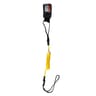 Surfboard Leash Coiled SUP Leash With Hook And Loop Strap For Surfing  Paddle Boarding 4