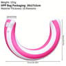 Striped Inflatable Pool Float U Shaped PVC Pool Lounge Float For Adults  Summer Relaxation 7