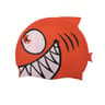 Cute Shark Kids Swim Cap Waterproof Silicone Swim Cap With Ear Protection For Children 4