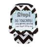 Multi Use Baby Car Seat Cover  Nursing Canopy With No Touch Sign 1