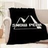 Snow Peak Plush Throw Blanket Soft Fleece Cozy Couch Blanket For Home Travel  Gifts 3