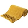 Battilo Chenille Throw Blanket With Fringe Tassels Soft Decorative Throw Blanket For Sofa  Bed 2