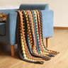 Boho Throw Blanket Knitted Striped Tassel Decorative Sofa  Bed Throw 4