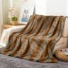 Cow Print Flannel Throw Blanket Soft Fleece Cowhide Pattern All Season Blanket For Sofa Bed  Travel 6