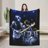 Daft Punk Blanket Super Soft Flannel Throw Blanket For Couch Bed  Camping 1
