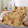 Funny Burrito Blanket Soft Tortilla Blanket Flannel Throw For Couch Bed  Cozy Lounging 4