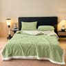 Luxury Jacquard Blanket Double Layer Plush Throw Blanket For Bed  Sofa Thick Winter Warm Fleece 1