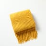 Rust Red Boho Throw Blanket Soft Knitted Tassel Bohemian Couch  Bed Accent Blanket 2