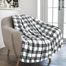 Buffalo Plaid Flannel Throw Blanket Soft Warm Plaid Throw Blanket For Couch Bed  Holiday Decor 3