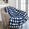 Buffalo Plaid Flannel Throw Blanket Soft Warm Plaid Throw Blanket For Couch Bed  Holiday Decor 8