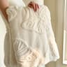 Butterfly Coral Fleece Blanket Soft Warm Sofa Throw For All Seasons 0