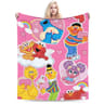Sesame Street Elmo Throw Blanket Soft Flannel Blanket For Kids Sofa Bed  Travel 1