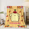 Pompompurin Anime Blanket Soft Flannel Fleece Kawaii Throw Blanket For Bed Sofa  Cozy Winter Comfor 0