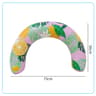 ComfortEase Inflatable Pool Float U Shaped Swim Ring With Neck  Back Support For Pool  Beach 2