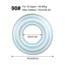 Inflatable Pool Float Swim Ring For Kids  Adults Durable Beach  Pool Swimming Tube 6