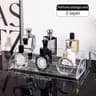 Clear Tiered Perfume Display Stand And Cosmetic Organizer For Vanity Lipstick And Skincare 2