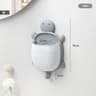 Cute Turtle Toothbrush Holder Wall Mounted Bathroom Organizer For Kids 1