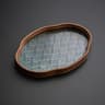 Elegant Glass Tea Tray For Kung Fu Tea Cosmetics And Desktop Storage 3
