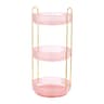 Luxury Rotating Makeup Organizer For Vanity Perfume Skincare  Lipstick Storage 0