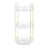 Luxury Rotating Makeup Organizer For Vanity Perfume Skincare  Lipstick Storage 3