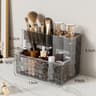 Clear Makeup Organizer And Desktop Storage Box With Multi Compartment Cosmetic And Remote Control S 5