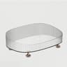 Light Luxury Perfume Organizer Tray For Vanity Bathroom Countertop And Cosmetics 0