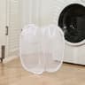 Space Saving Collapsible Mesh Laundry Basket And Portable Pop Up Hamper 7