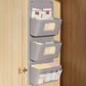 Space Saving Wall Mounted Storage Organizer With Clear Window And Multi Compartment Pockets 7