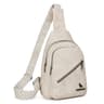 Womens Water Proof Crossbody Chest Bag Large Capacity Multi Functional Sling Bag 1