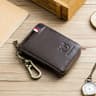 RFID Blocking Leather Coin Purse And Key Bag 6