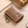Leather Coin Purse With RFID NFC Blocking And Zipper Closure 4