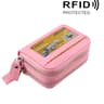 Small Leather Cosmetic Bag With Zipper 6