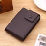 Accordion Card Holder PU Leather Compact Wallet With Multiple Card Slots Blue 6