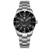 Mens Automatic Dive Watch With Luminous Dial Ceramic Bezel  Sapphire Crystal 1