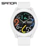 Everyday Waterproof Quartz Watch With Silicone Strap 1
