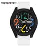 Everyday Waterproof Quartz Watch With Silicone Strap 4