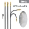 Adjustable Garden Misting System With Brass Spray Nozzles And Quick Connect Hose 4