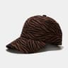 Leopard Zebra Print Cotton Baseball Cap Adjustable Unisex Sun Hat 1