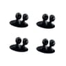 Dashboard Car Cable Organizer Adhesive Charger Cord Holder Clips 4