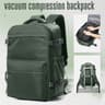 Vacuum Compression Travel Backpack Expandable Large Capacity Laptop Bag 0