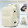 Vacuum Compression Travel Backpack Expandable Large Capacity Laptop Bag 2