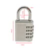 Three Digit Combination Luggage Lock Metallic Suitcase Trunk And Locker Password Lock 2